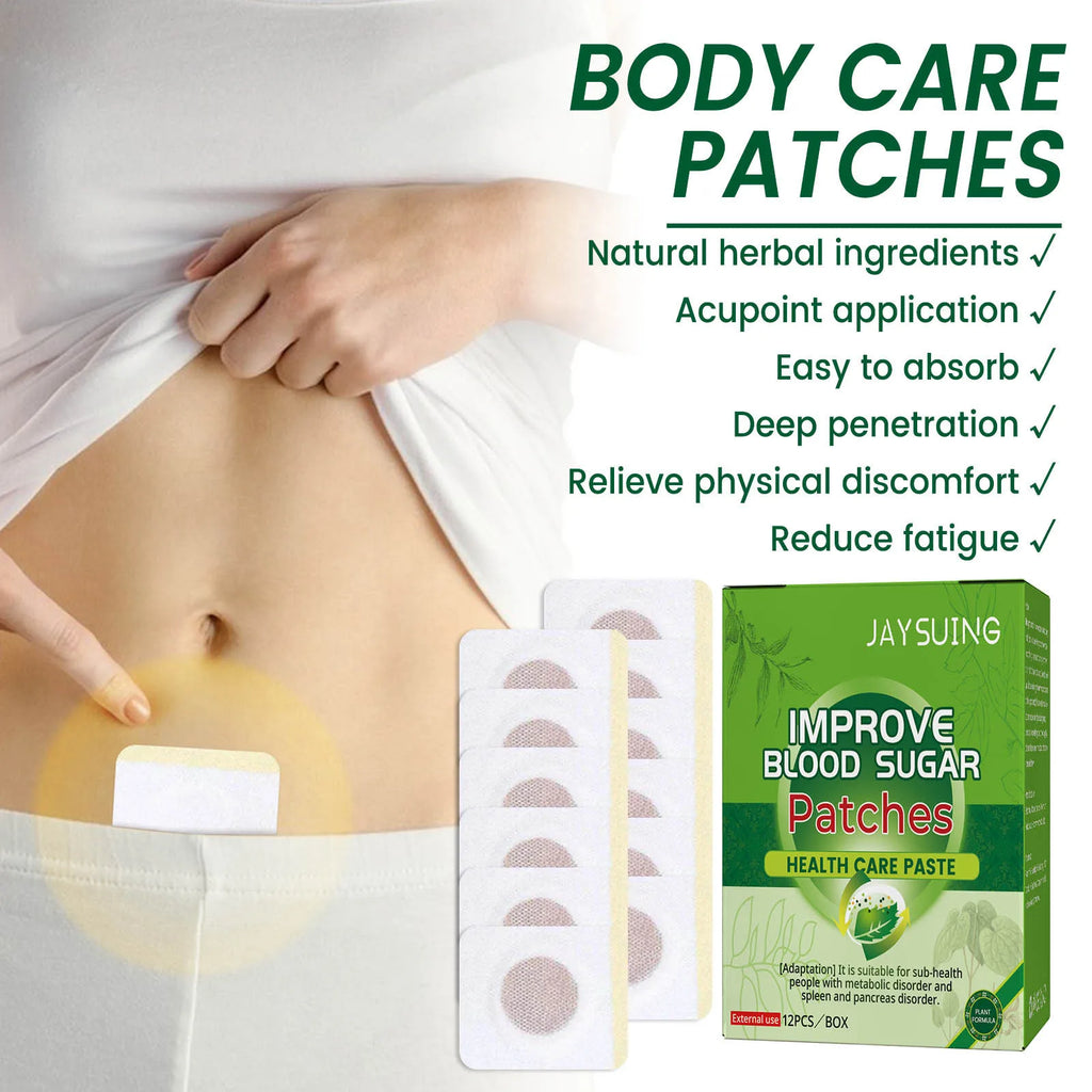 Diabetic Patches Natural Herbal Cure Blood Glucose