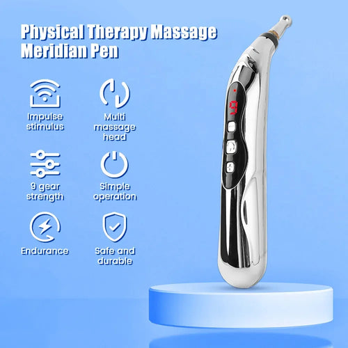 Acupuncture Pen 5/3 Heads Electric Muscle Pain Relief