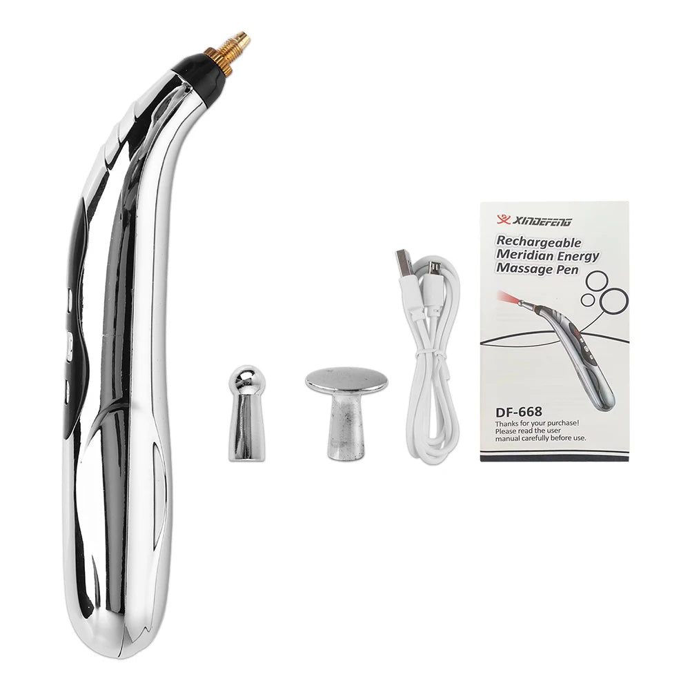 Acupuncture Pen 5/3 Heads Electric Muscle Pain Relief