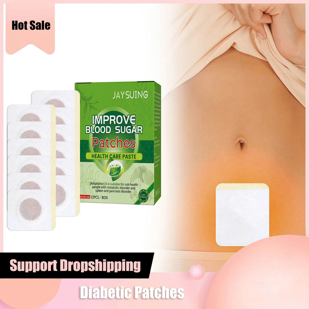 Diabetic Patches Natural Herbal Cure Blood Glucose
