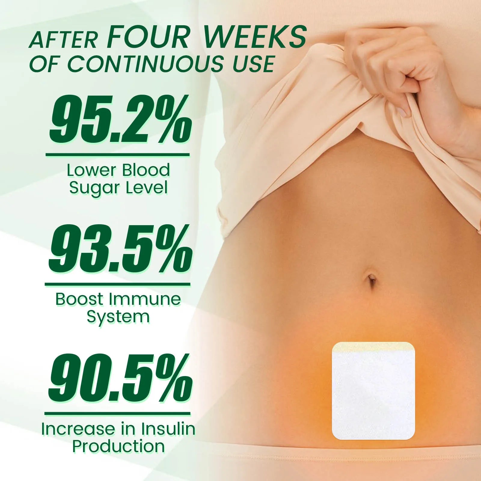 Diabetic Patches Natural Herbal Cure Blood Glucose