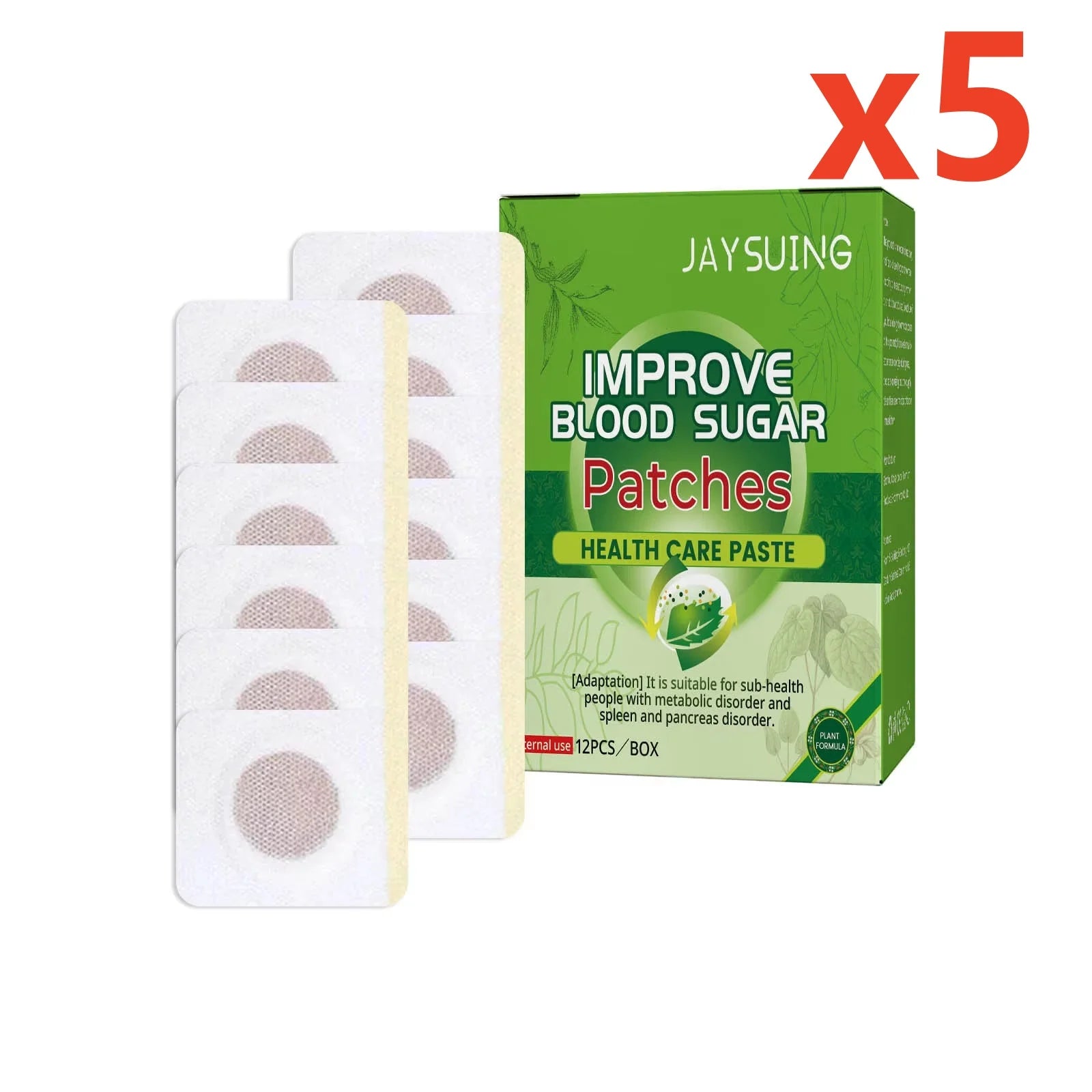 Diabetic Patches Natural Herbal Cure Blood Glucose